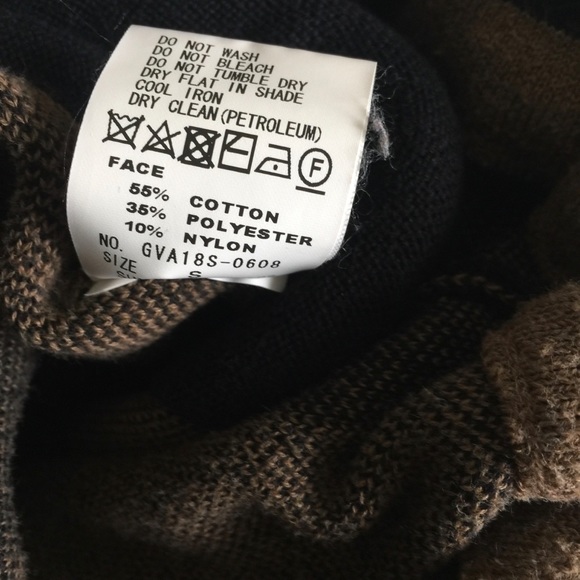 Gustav Von Aschenbach Brown/black vertical striped jogger pant - Picture 16 of 16